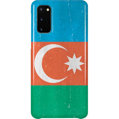 Azerbaijan Flag Distressed Galaxy S20 Lite Case